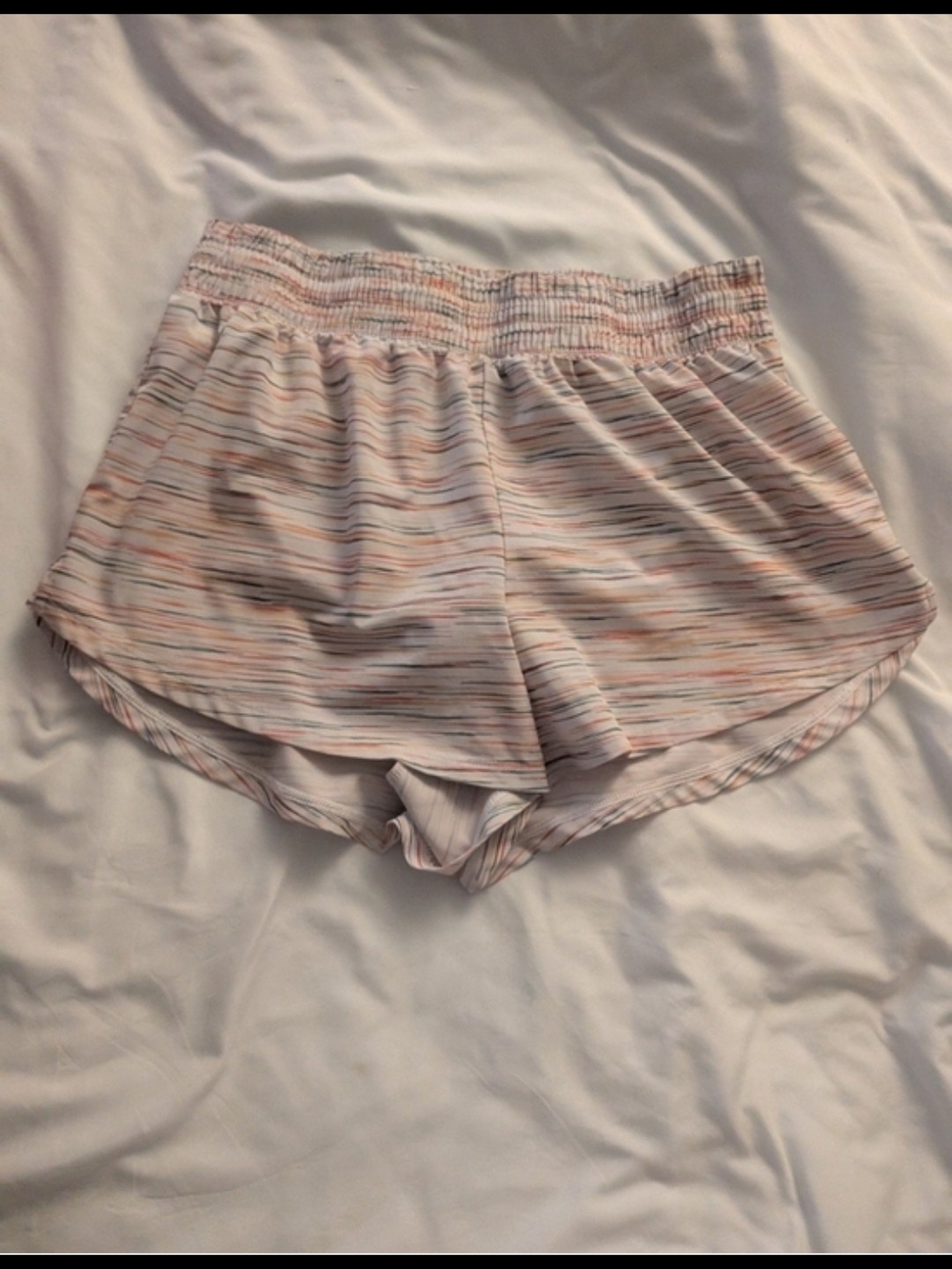 Women's White and Green Stripes DSG Brand Great Condition Size Medium